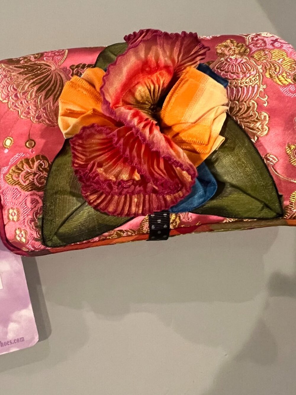 NWT Goody Goody Ming Lou Silk Jellyroll Jewelry Roll Travel Organizer 8278